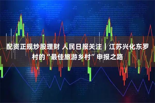 配资正规炒股理财 人民日报关注｜江苏兴化东罗村的“最佳旅游乡村”申报之路
